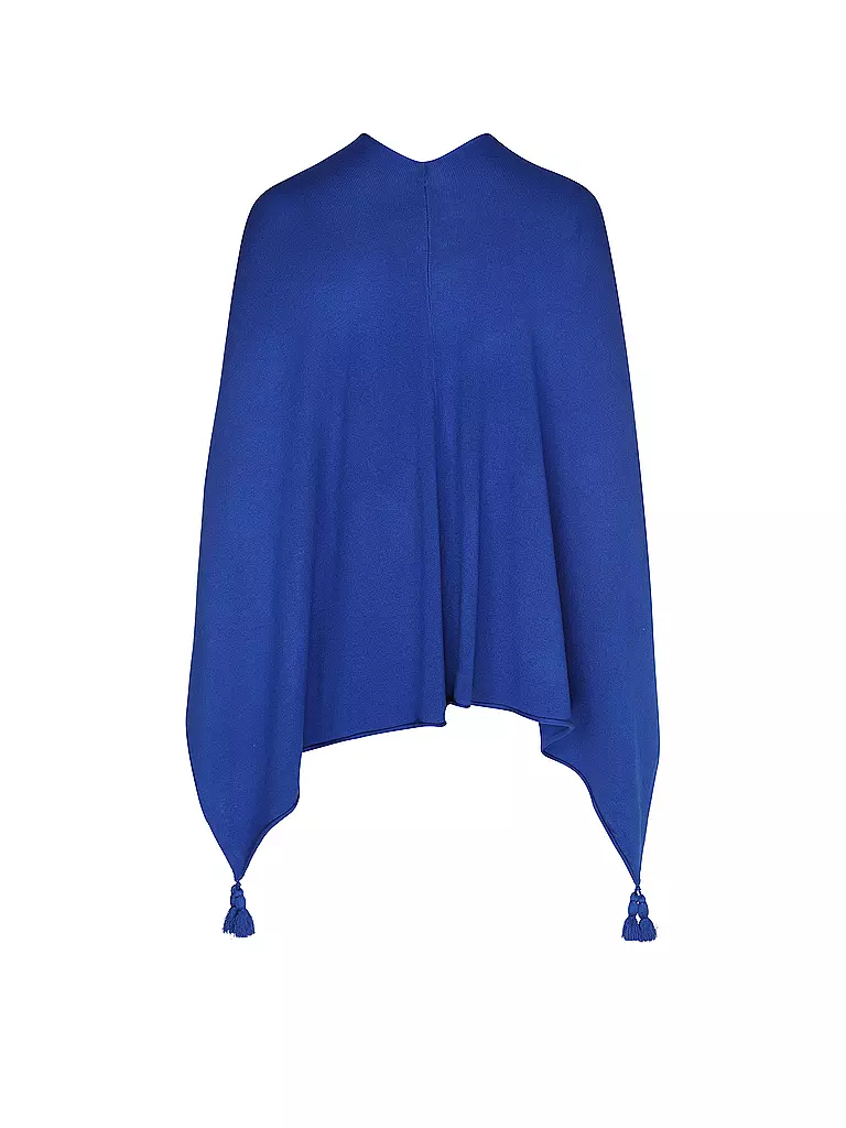 COMMA | Poncho - Cape | blau