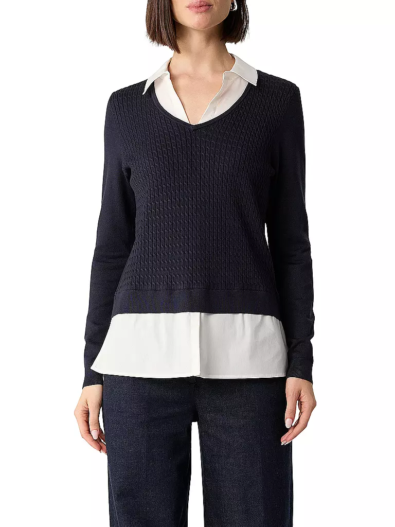 COMMA | Pullover | dunkelblau