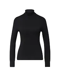 COMMA | Rollkragenpullover  | schwarz
