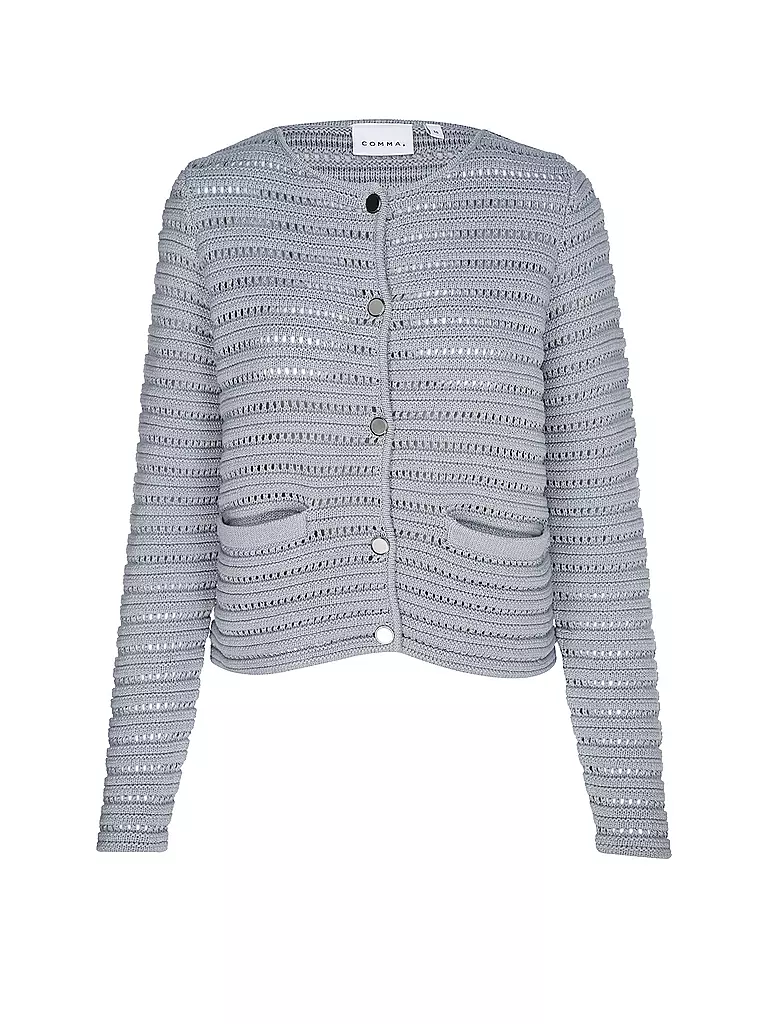 COMMA | Strickjacke | blau