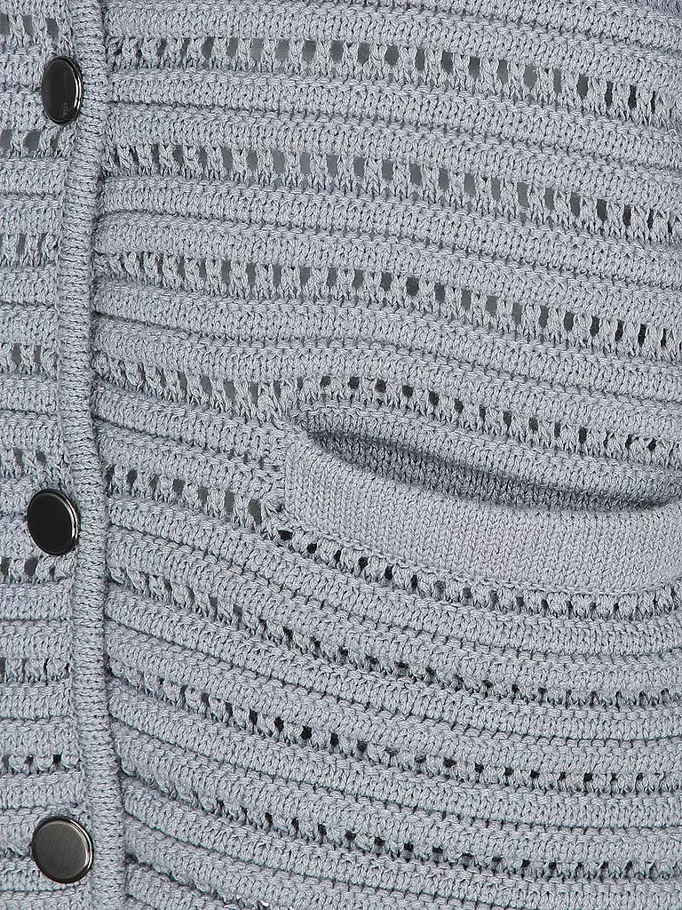 COMMA | Strickjacke | blau