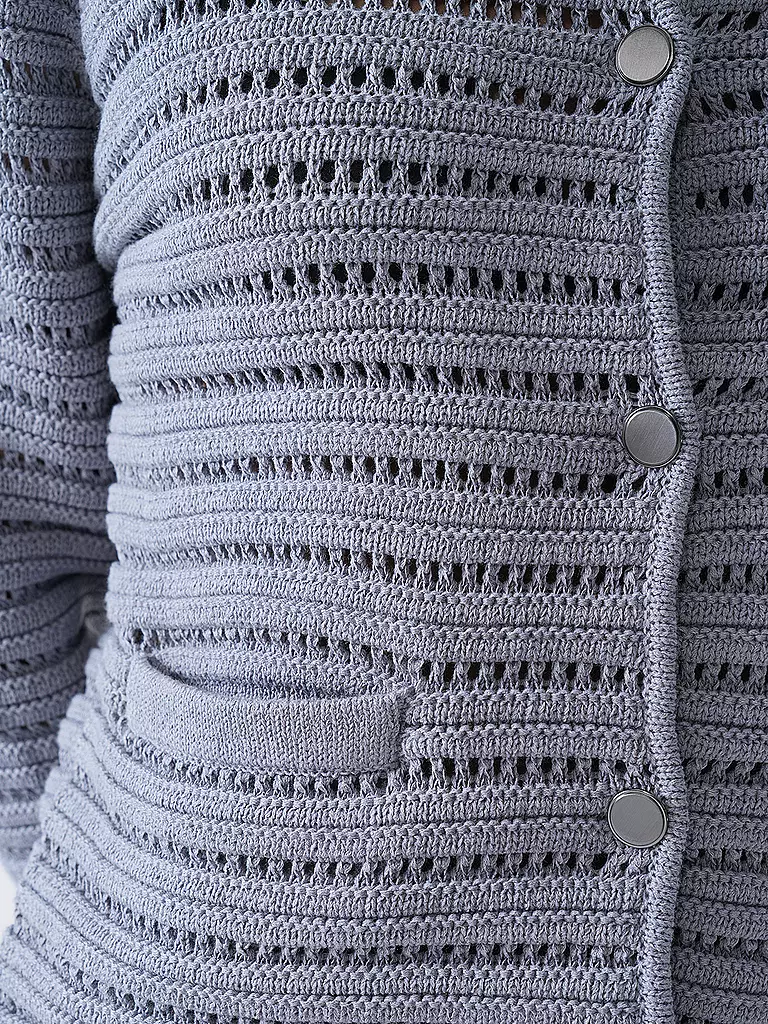 COMMA | Strickjacke | blau