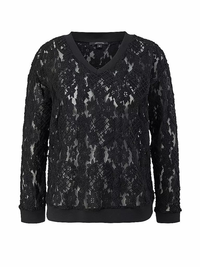 COMMA | Sweater | schwarz