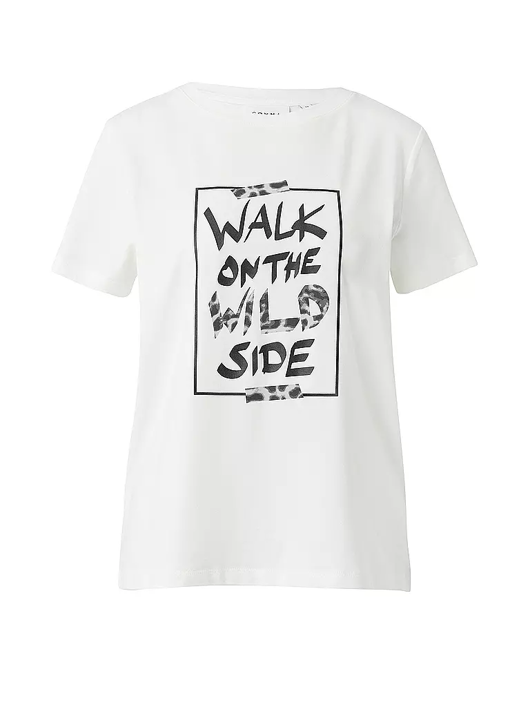 COMMA | T-Shirt  | weiss