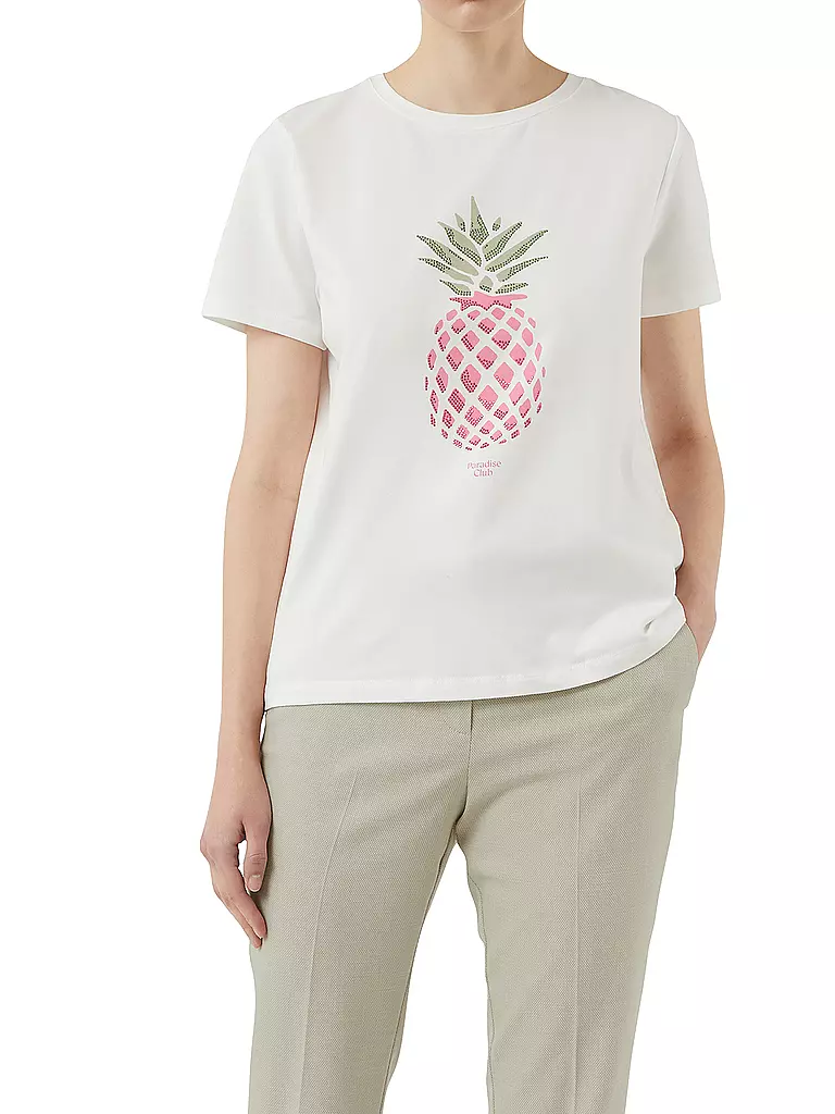 COMMA | T-Shirt  | weiss