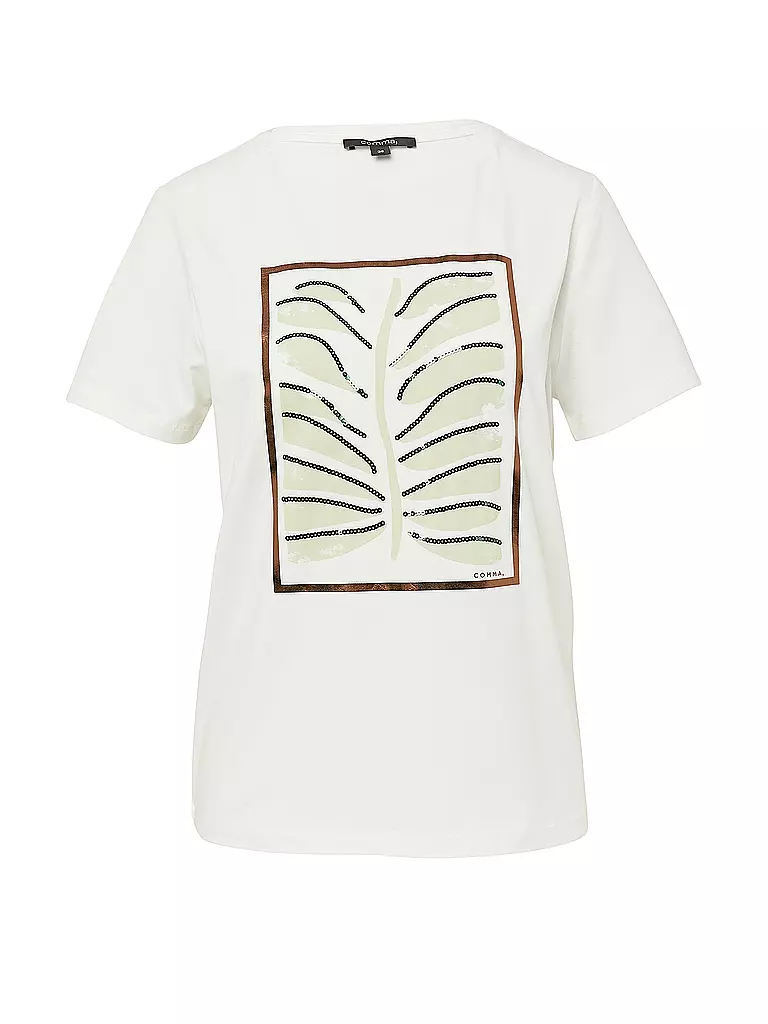 COMMA | T-Shirt | weiss