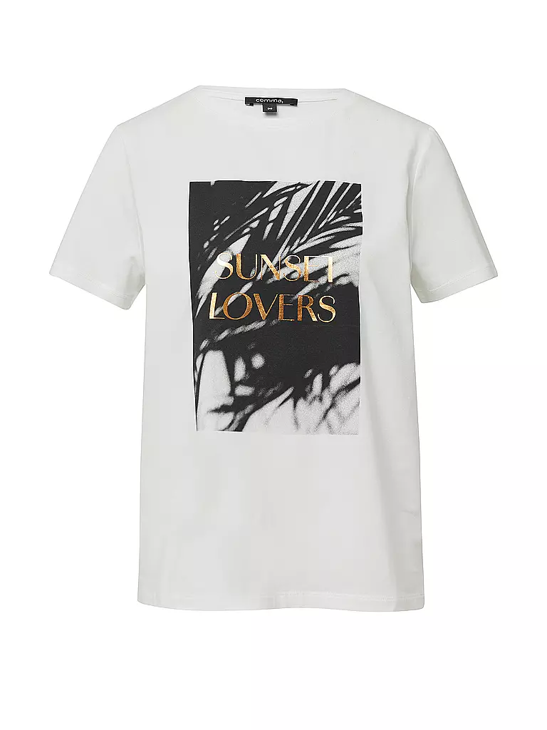 COMMA | T-Shirt | weiss