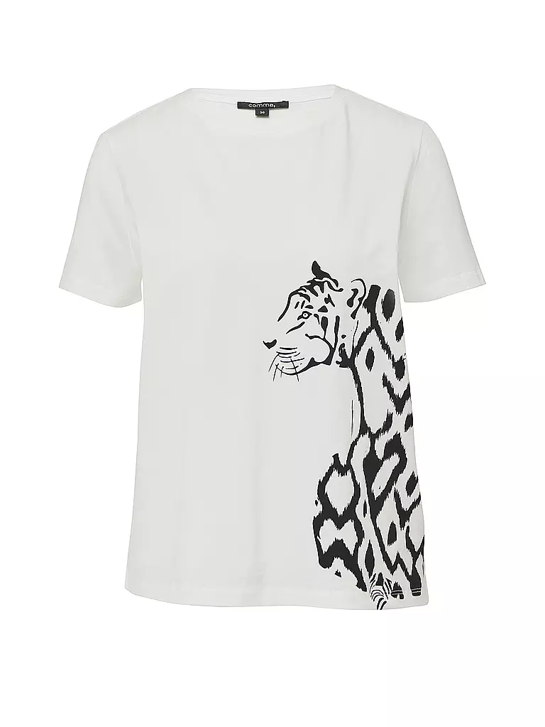 COMMA | T-Shirt | weiss