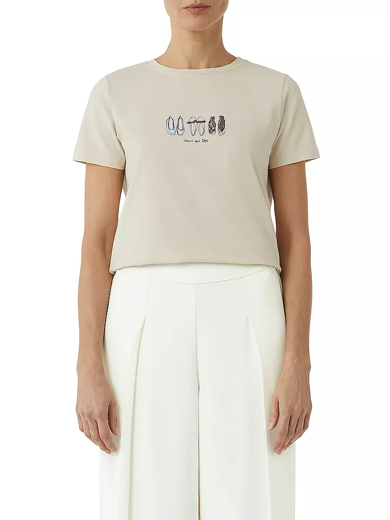 COMMA | T-Shirt | weiss