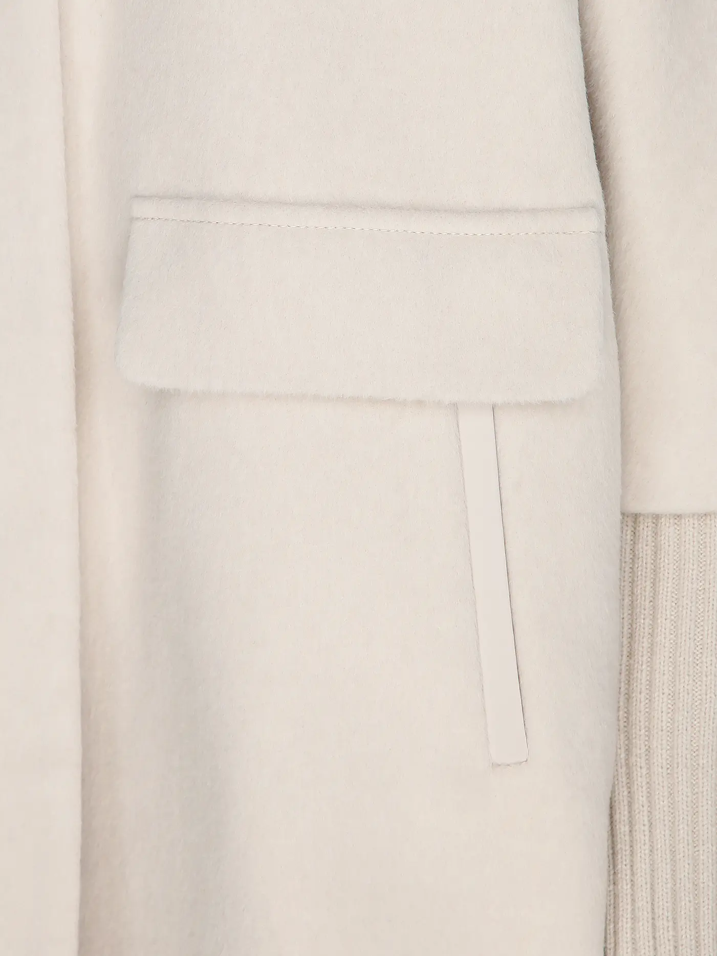 COMMA | Wollmantel | beige
