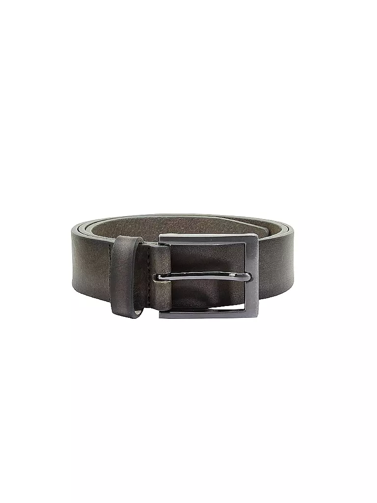 CONDOR | Ledergürtel | olive