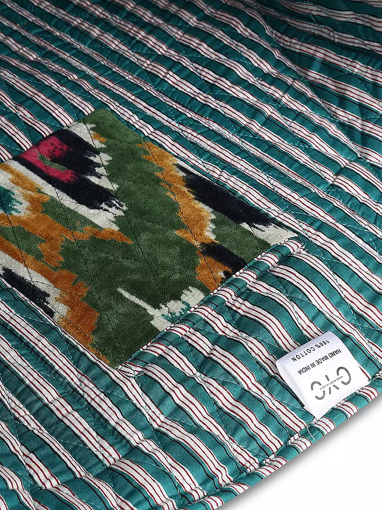 CONSCIOUS YOGA COLLECTIVE | Tasche - Shopper VELVET IKAT SHOPPER | türkis