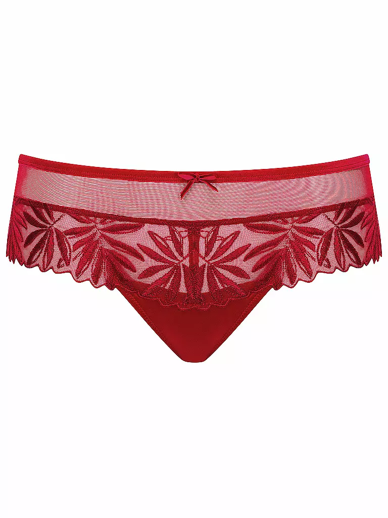 CONTURELLE | String "Belle de Jour" (Granat) | rot