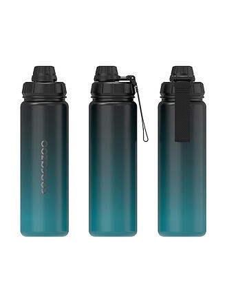 COOCAZOO | Edelstahl Trinkflasche 0,7l gradie petrol