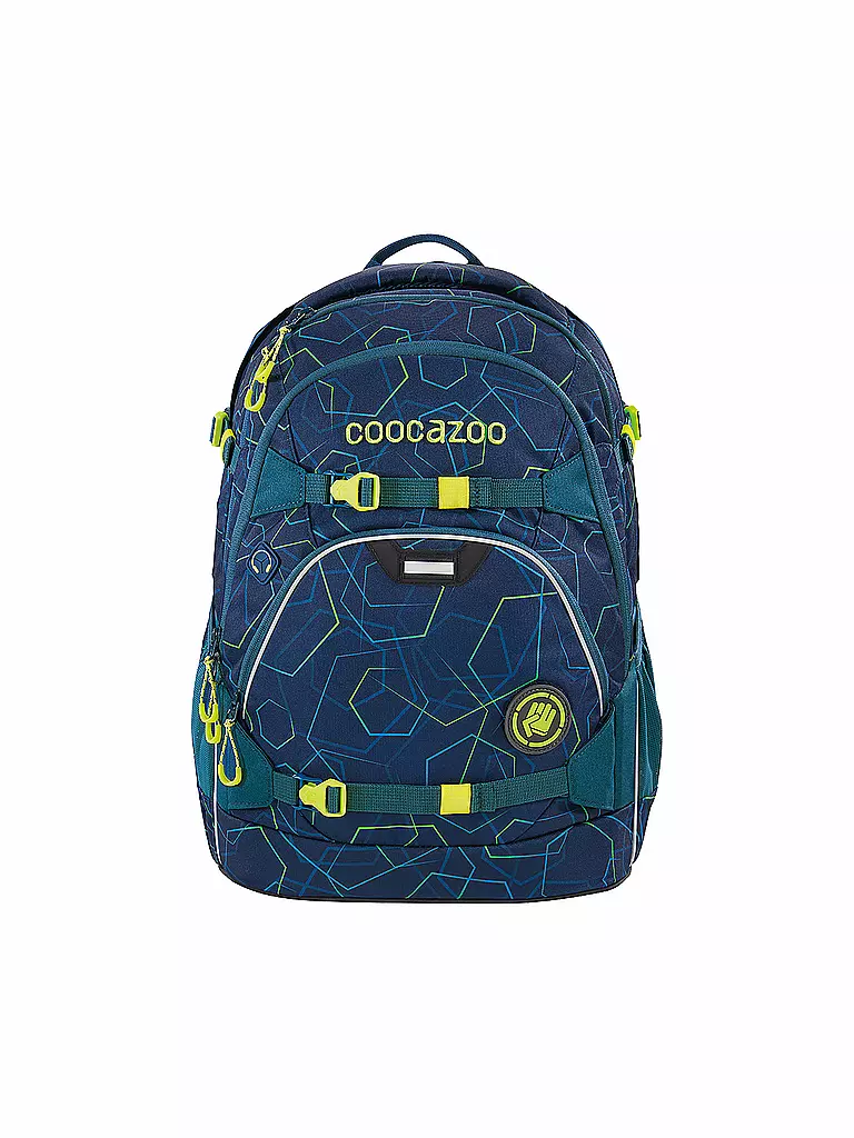 COOCAZOO | Schul-Rucksack "ScaleRale - Laserbeam Blue" | blau