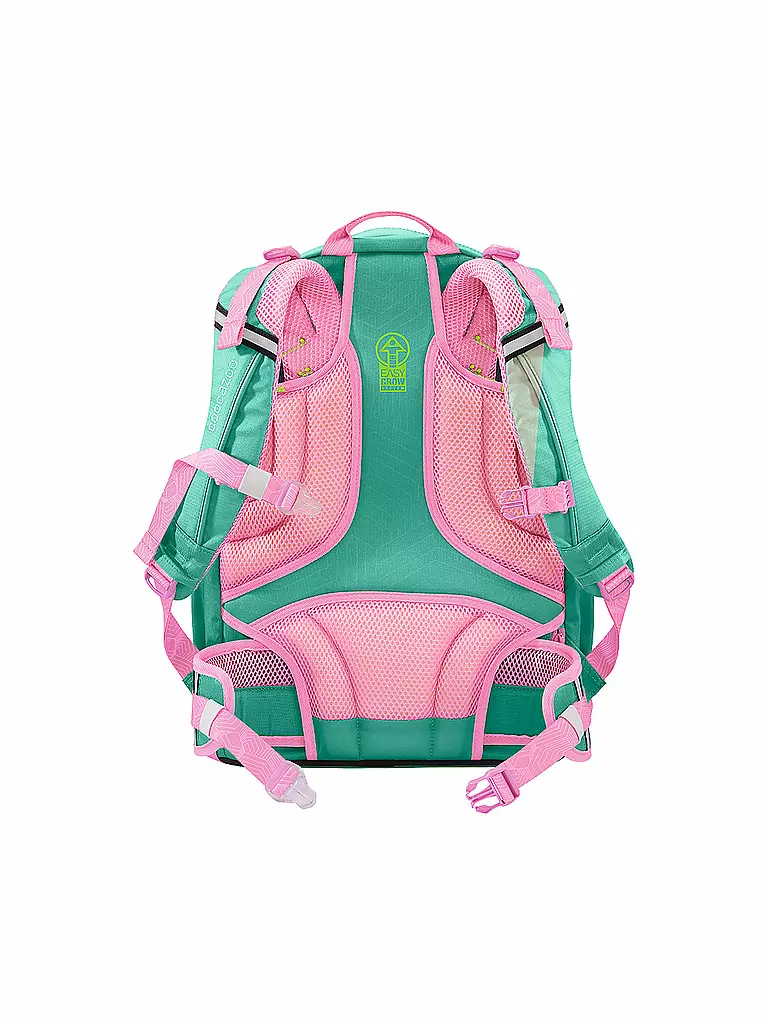 COOCAZOO | Schul-Rucksack "ScaleRale - Springman" | tuerkis