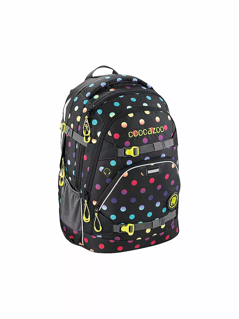 COOCAZOO | Schulrucksack "Scale Rale - Polka Colorful" | bunt