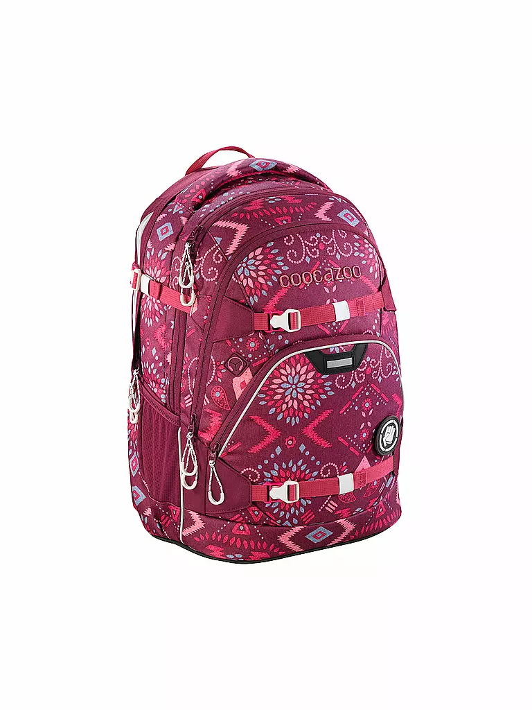 COOCAZOO | Schulrucksack "Scale Rale - Tribal Melange" | pink