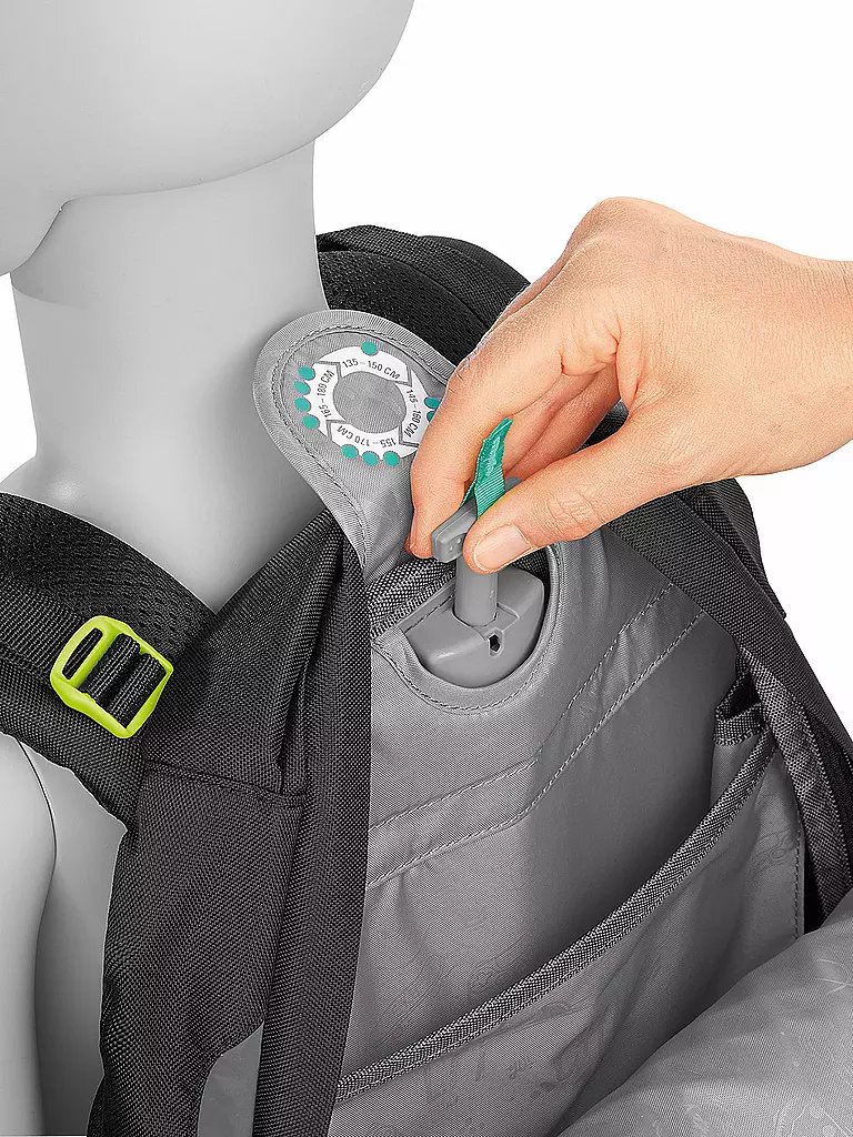 COOCAZOO | Schulrucksack MATE Lime Flash | dunkelblau