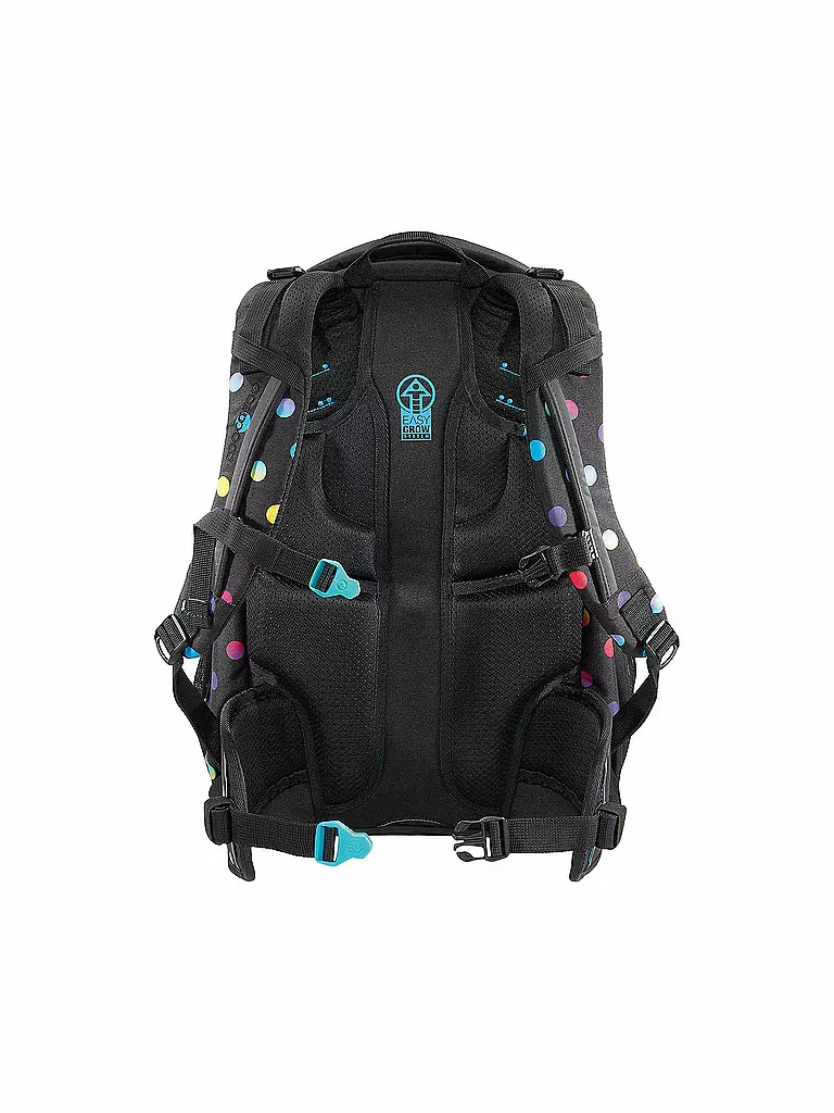 COOCAZOO | Schulrucksack MATE Magic Polka | schwarz