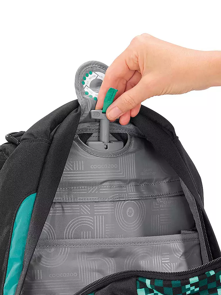 COOCAZOO | Schulrucksack MATE Pixel Box | dunkelblau