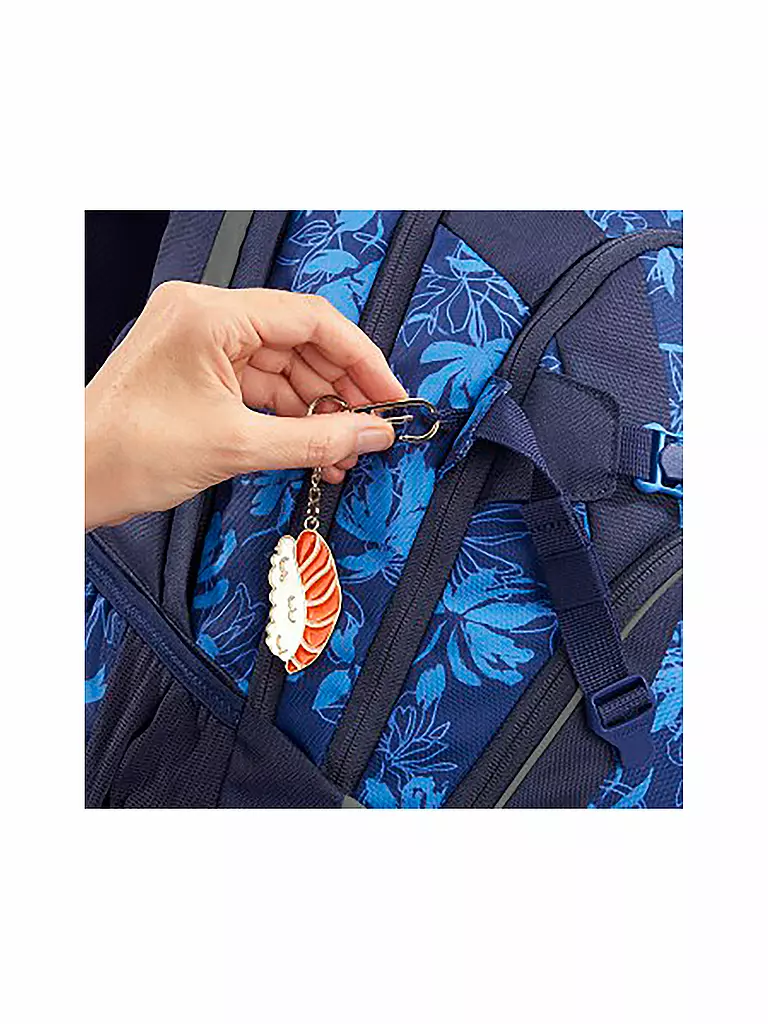 COOCAZOO | Schulrucksack MATE Tropical Night | blau