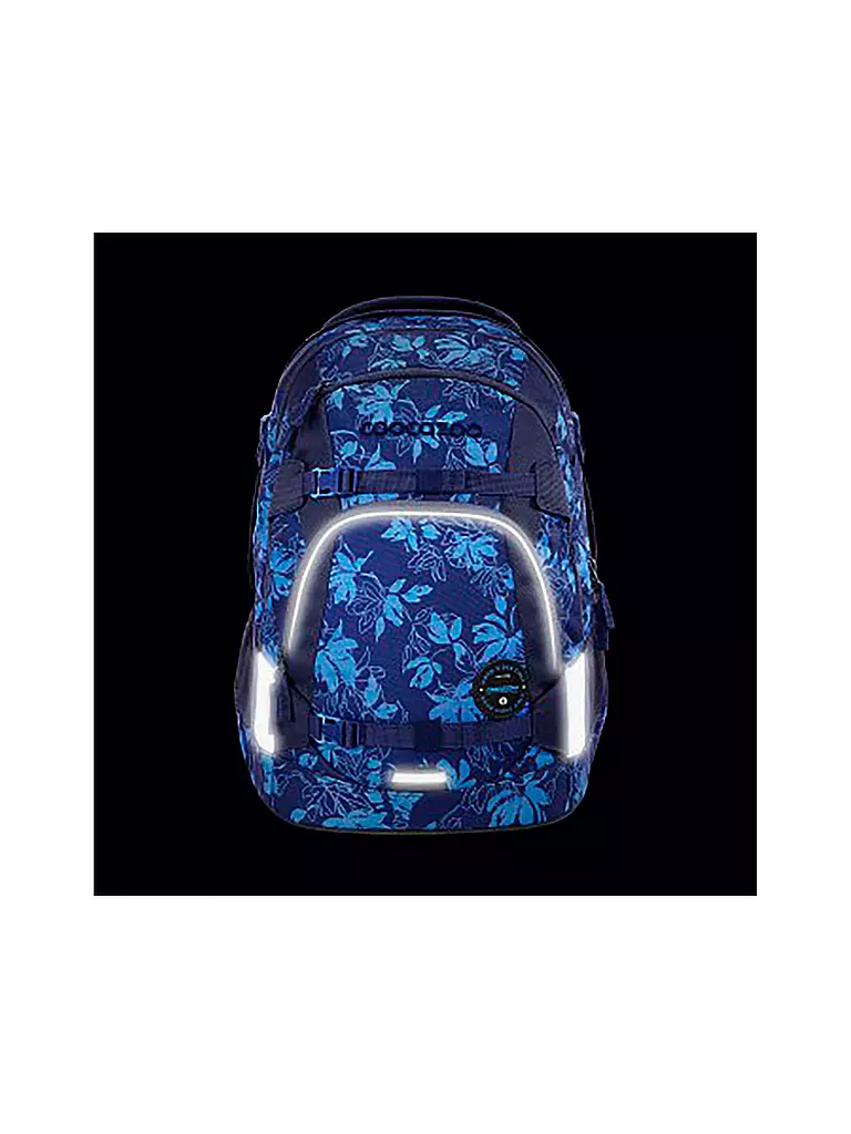 COOCAZOO | Schulrucksack MATE Tropical Night | blau