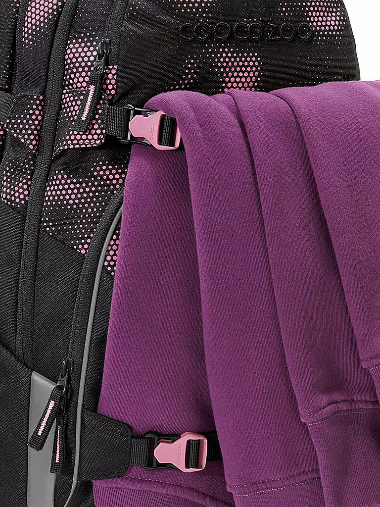 COOCAZOO | Schulrucksack PORTER PINK ILLUSION | dunkelblau