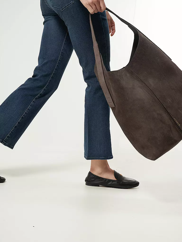 COPENHAGEN | Ledertasche - Hobo CPH Bag 1  | grau