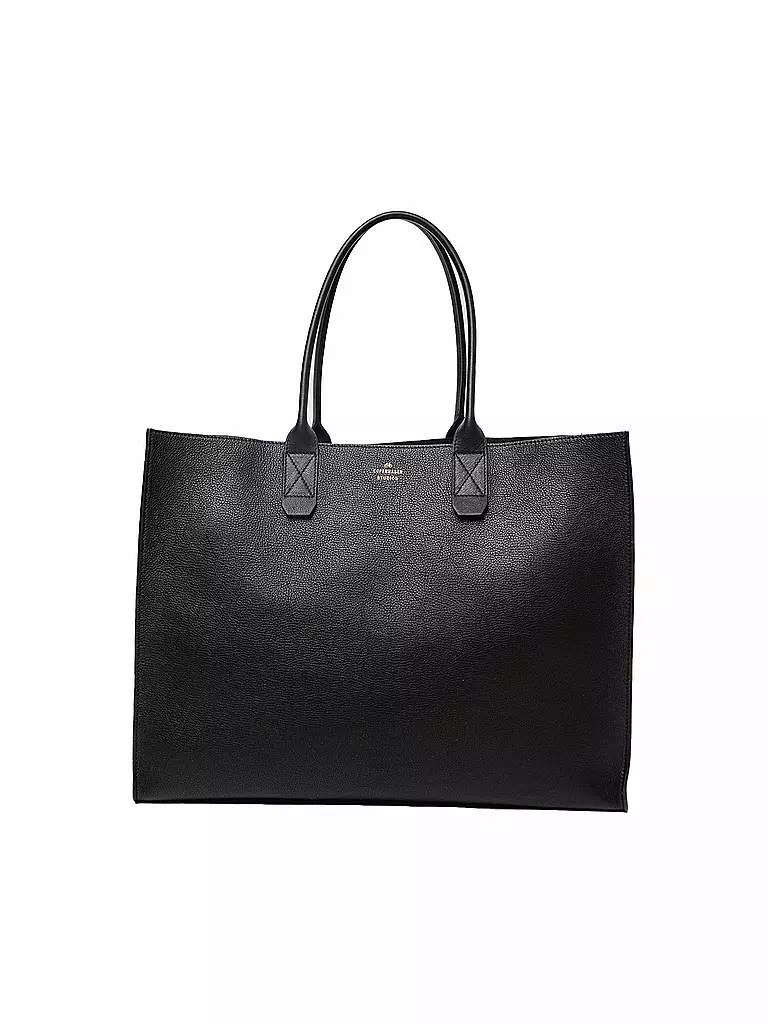 COPENHAGEN | Ledertasche - Shopper BAG 6 | schwarz