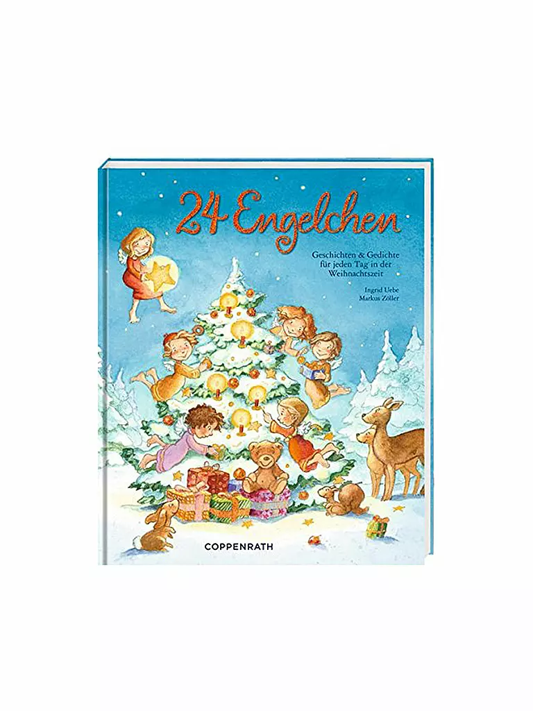 COPPENRATH VERLAG | Buch - 24 Engelchen - Geschichten und Gedichte für jeden Tag in der Weihnachtszeit (Gebundene Ausgabe) | keine Farbe