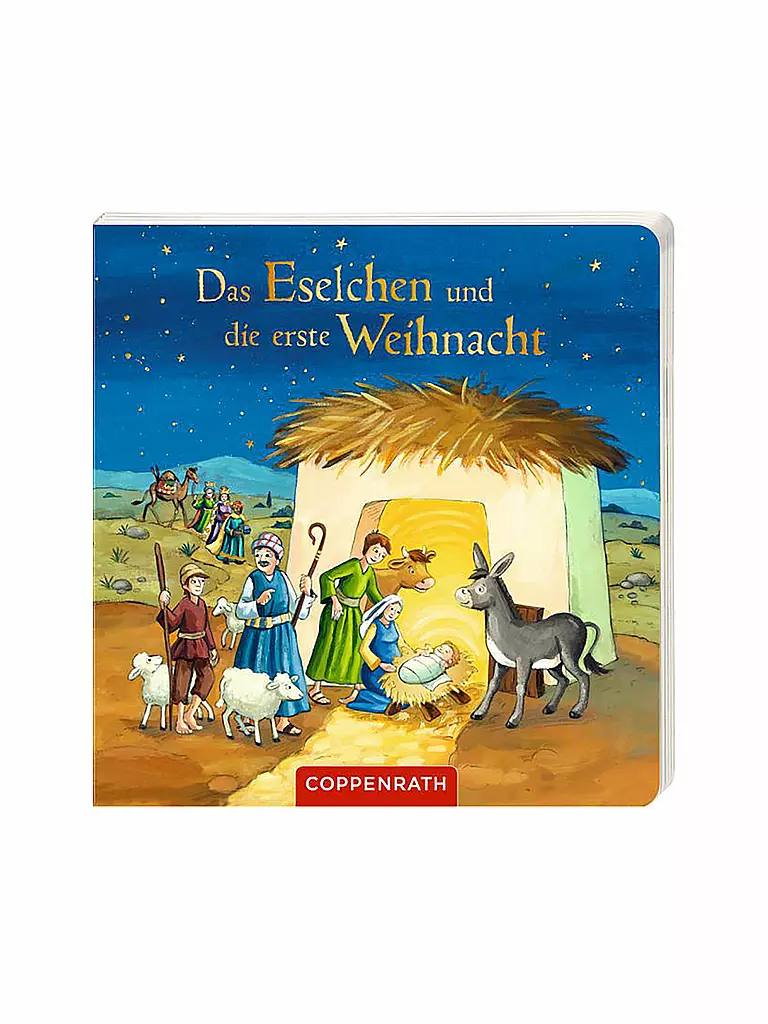 COPPENRATH VERLAG | Buch - Das Eselchen und die erste Weihnacht, (mit Plüschesel) | keine Farbe
