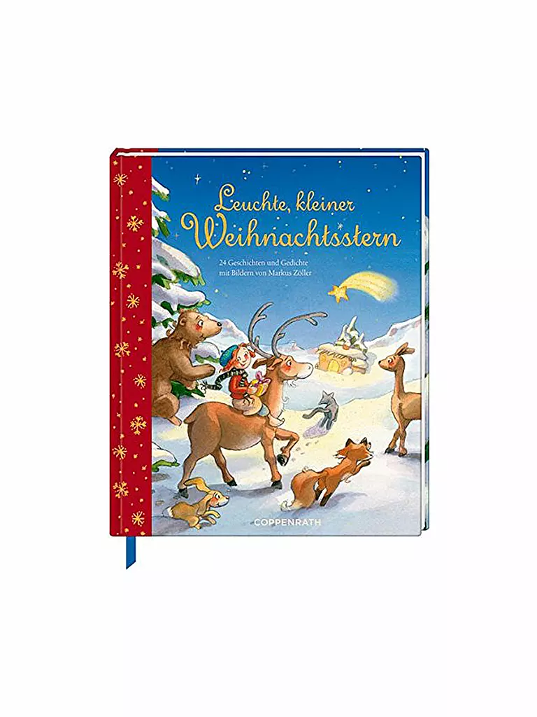 COPPENRATH VERLAG | Buch - Leuchte, kleiner Weihnachtsstern (Gebundene Ausgabe) | transparent