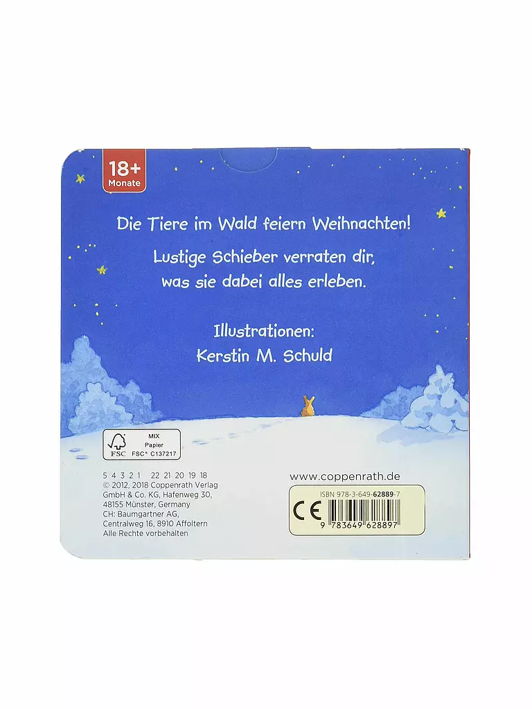 COPPENRATH VERLAG | Buch - Weihnachtszauber im Wald | transparent