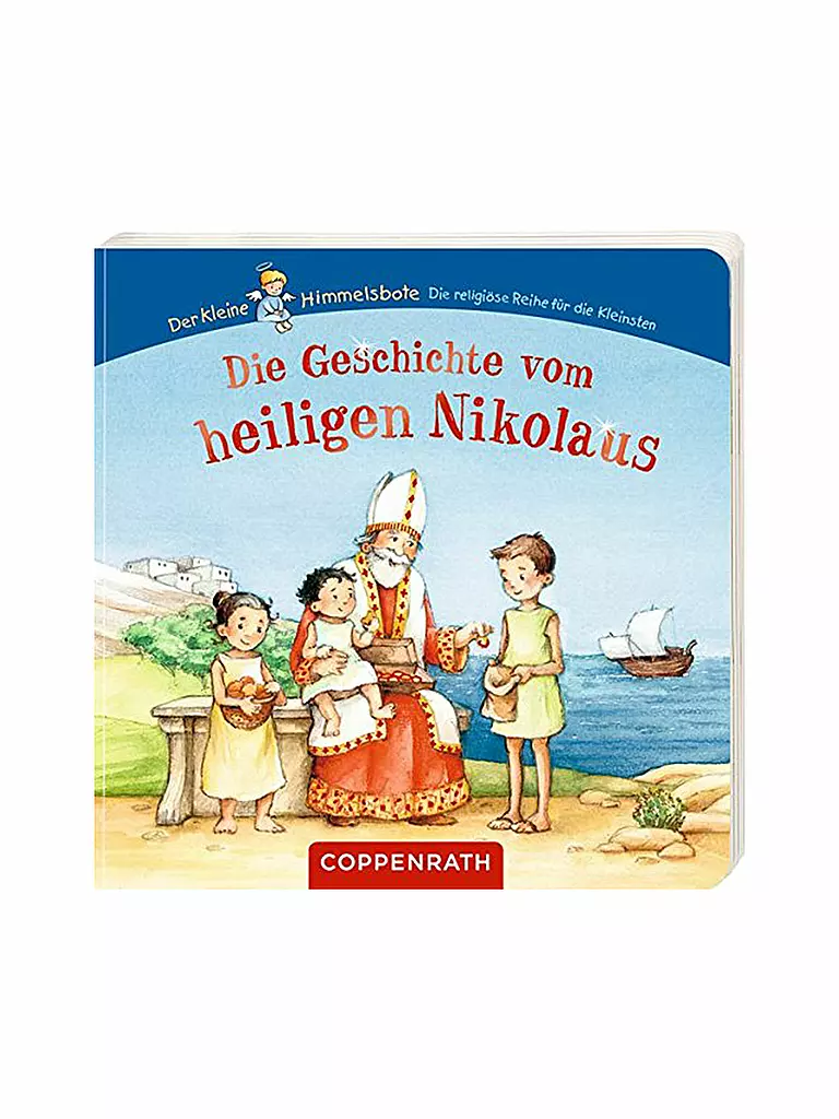 COPPENRATH VERLAG | Die Geschichte vom heiligen Nikolaus (Pappbilderbuch) | transparent