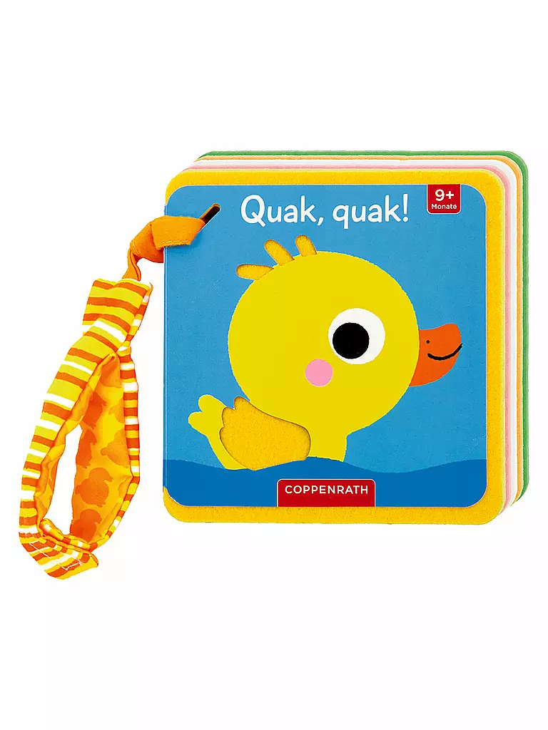 COPPENRATH VERLAG | Mein Filz - Fühlbuch für den Buggy: Quak, quak! | keine Farbe