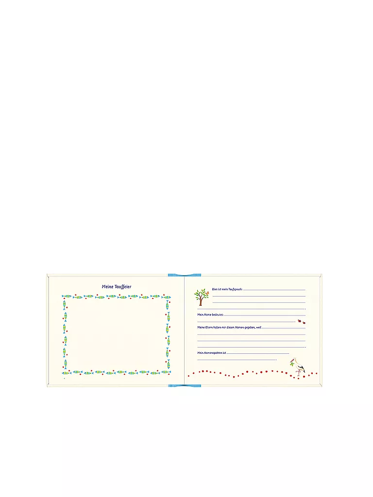 COPPENRATH VERLAG | Meine Taufe (hellblau) | keine Farbe