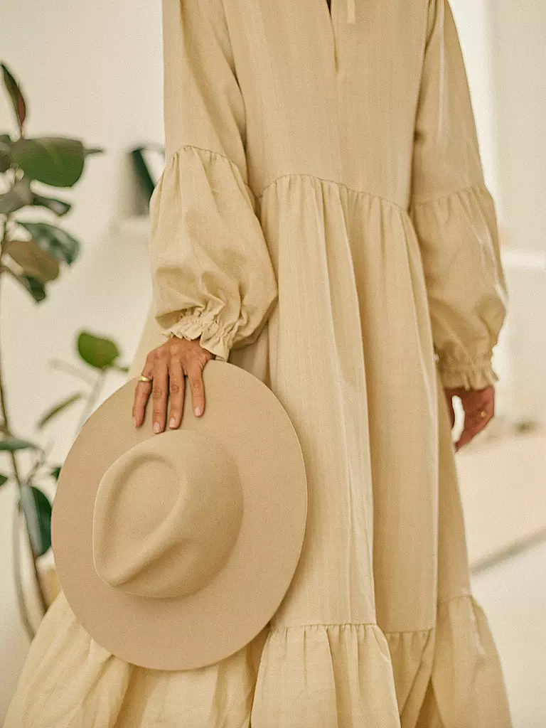 COSSAC | Maxikleid  | beige