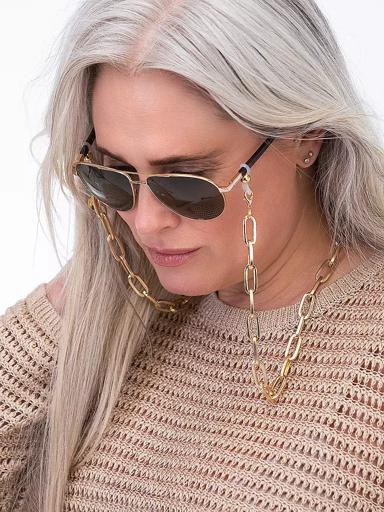 COTI | Brillenkette SOFIO Gold | silber