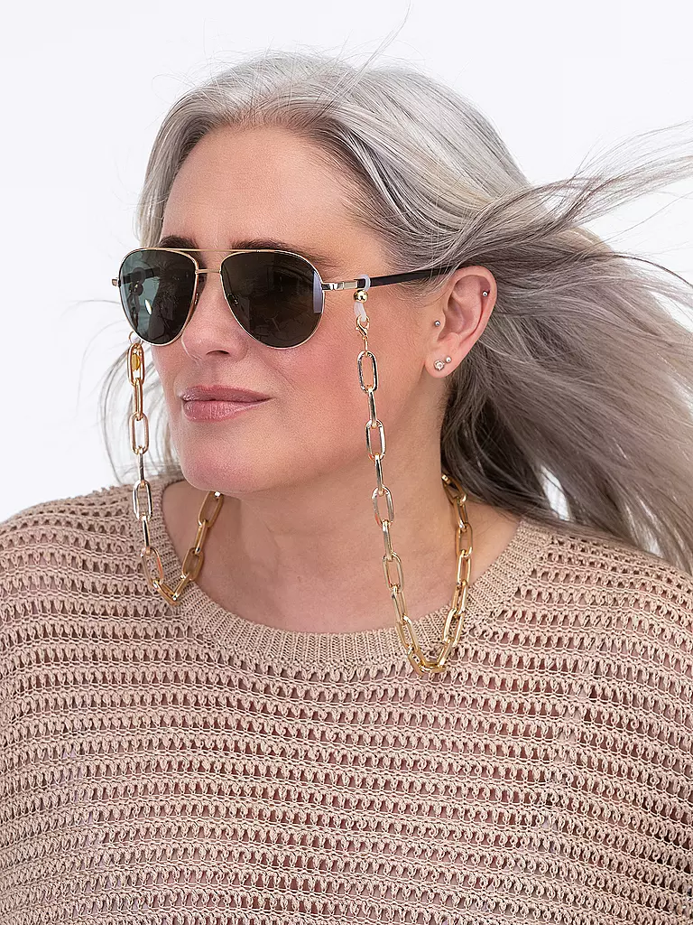 COTI | Brillenkette SOFIO Gold | silber
