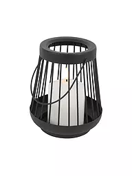 COUNTRYFIELD | Tischlampe TARRA 15x18cm Creme | schwarz