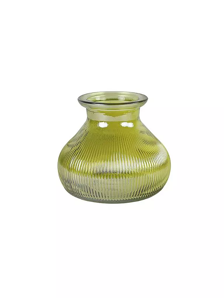 COUNTRYFIELD | Vase rund CORRY L 15x12cm Gelb | gelb