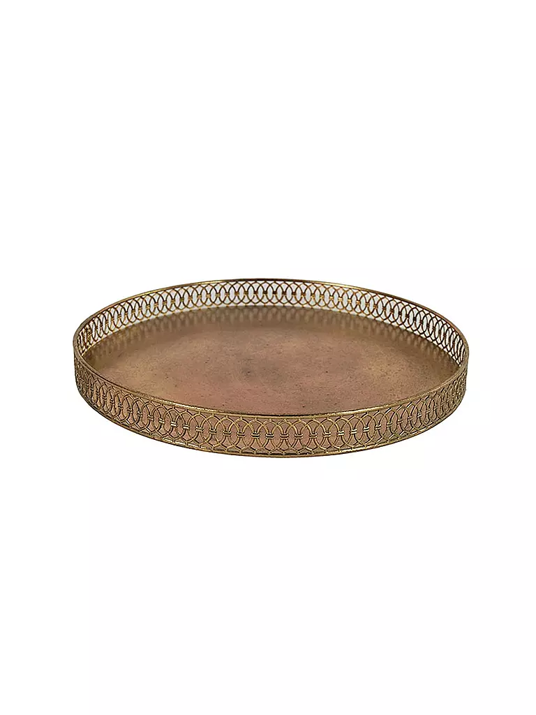 COUNTRYFIELD | Weihnachts-Tablett Livia L 39cm | gold