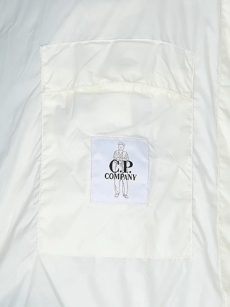 CP COMPANY | Daunensteppjacke | weiss