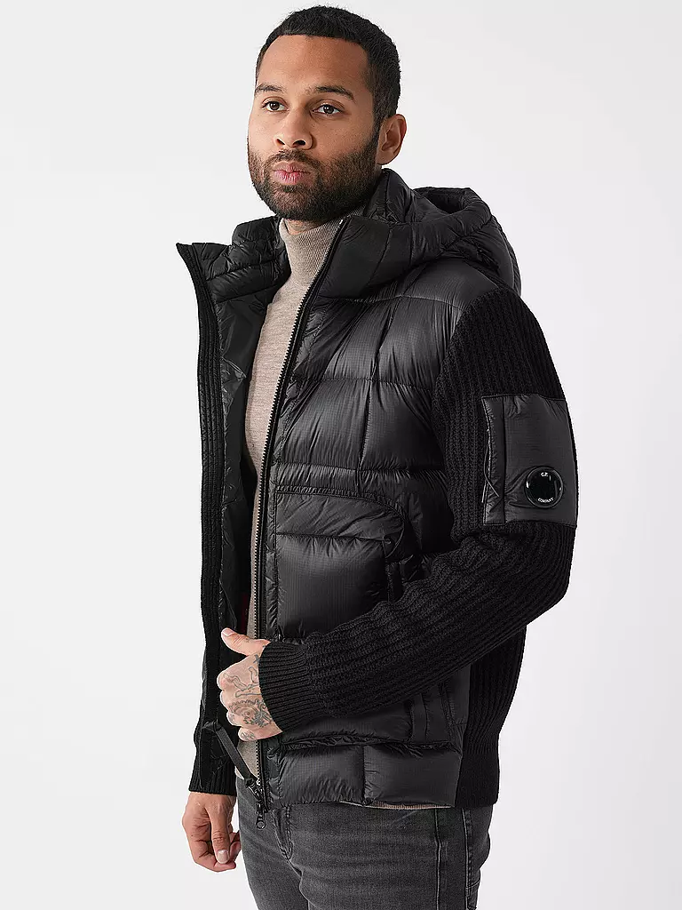 CP COMPANY | Hybridjacke | schwarz