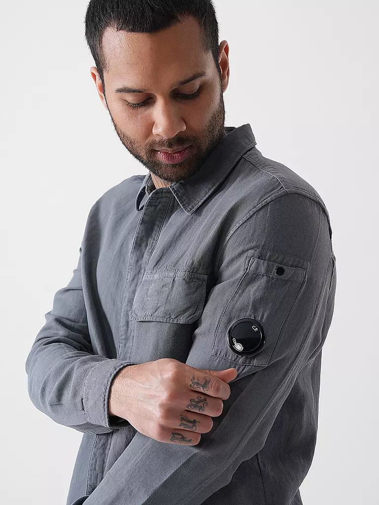 CP COMPANY | Overshirt LENS | grau