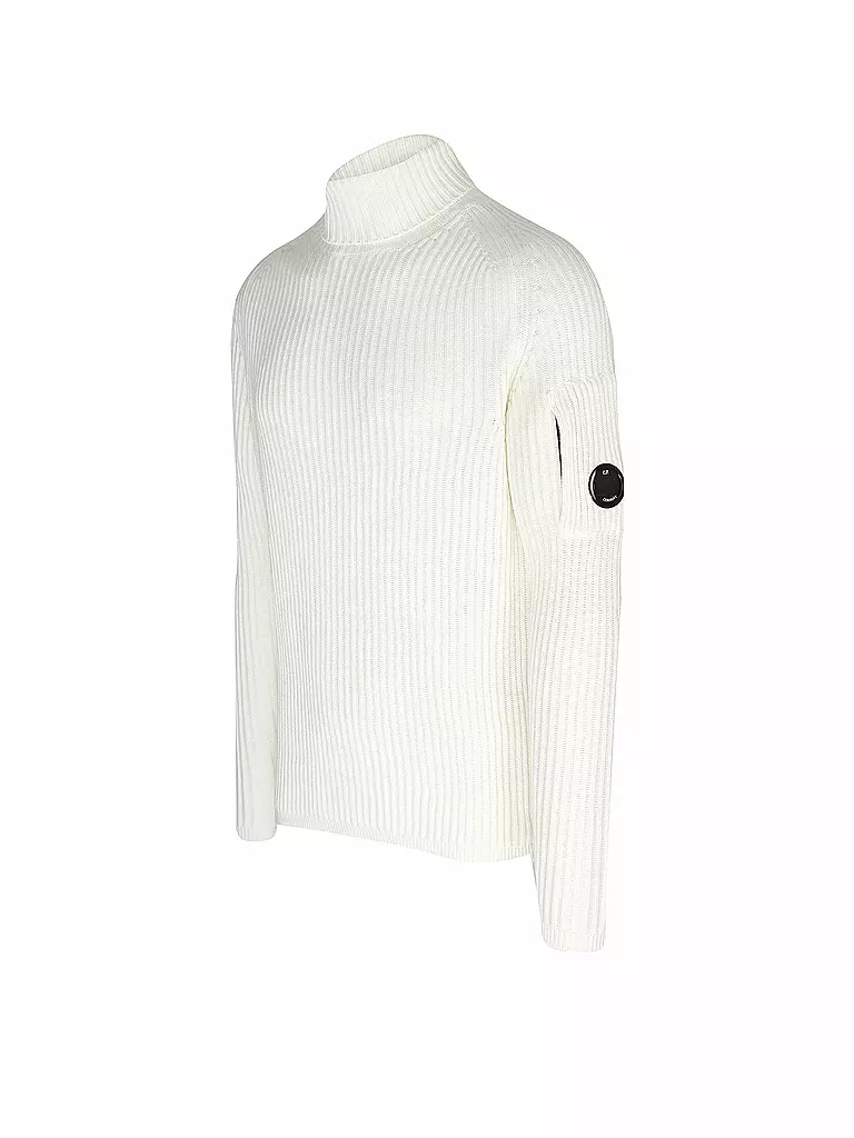 CP COMPANY | Rollkragenpullover  | weiss