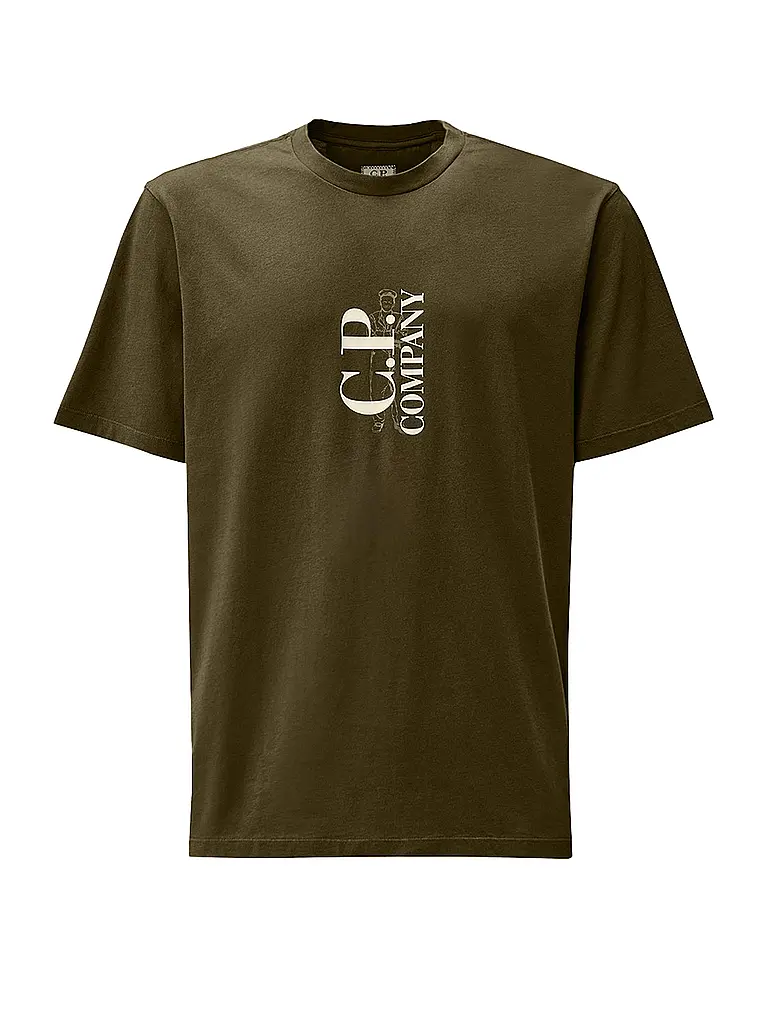 CP COMPANY | T-Shirt  | olive