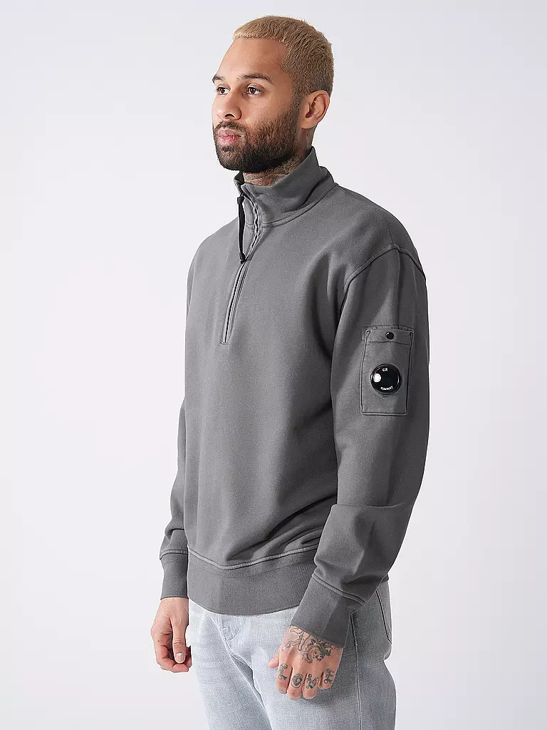 CP COMPANY | Troyer Sweater | hellgrau