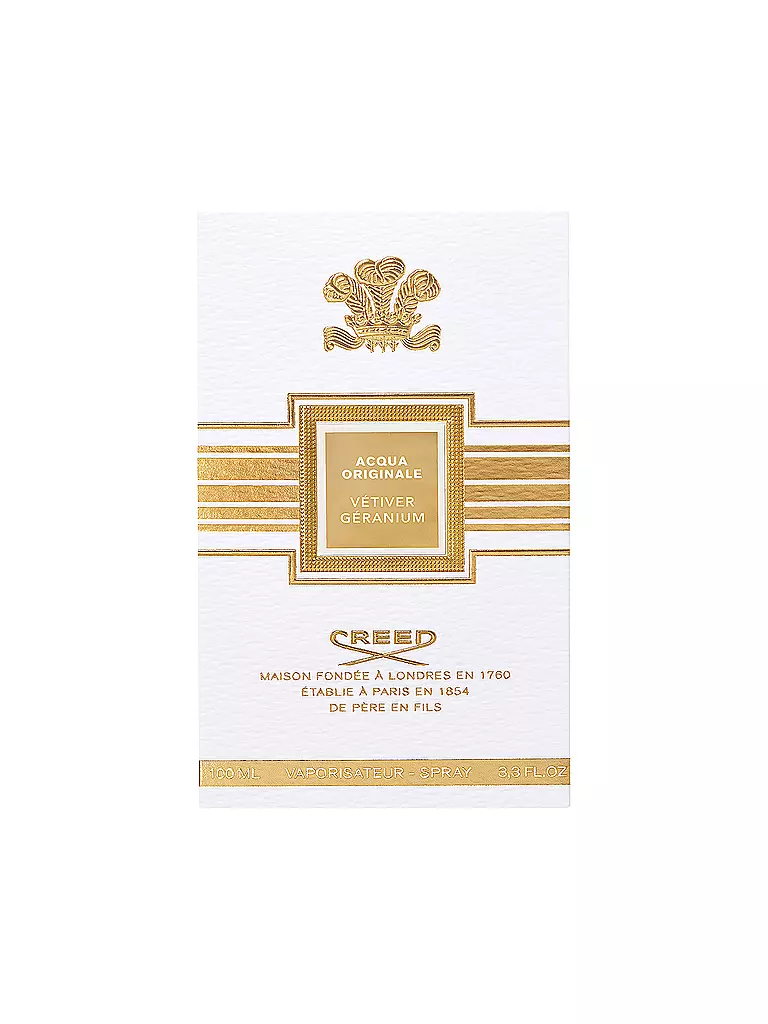 CREED | Acqua Originale Vetiver Geranium Eau de Parfum 100ml | keine Farbe